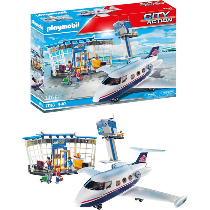PLAYMOBIL Aeroporto Con Aereo - 71153