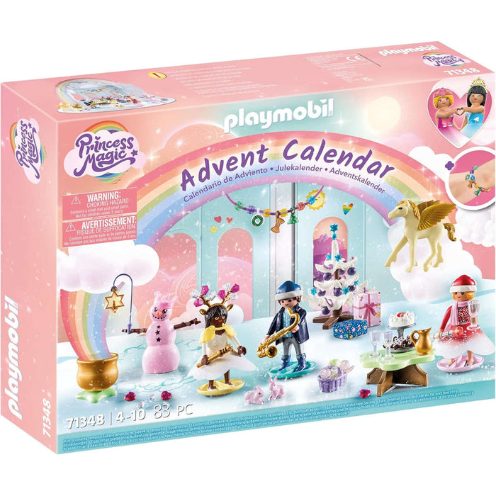 PLAYMOBIL Calendario Dell'Avvento Natale Sotto Arcobaleno - 71348