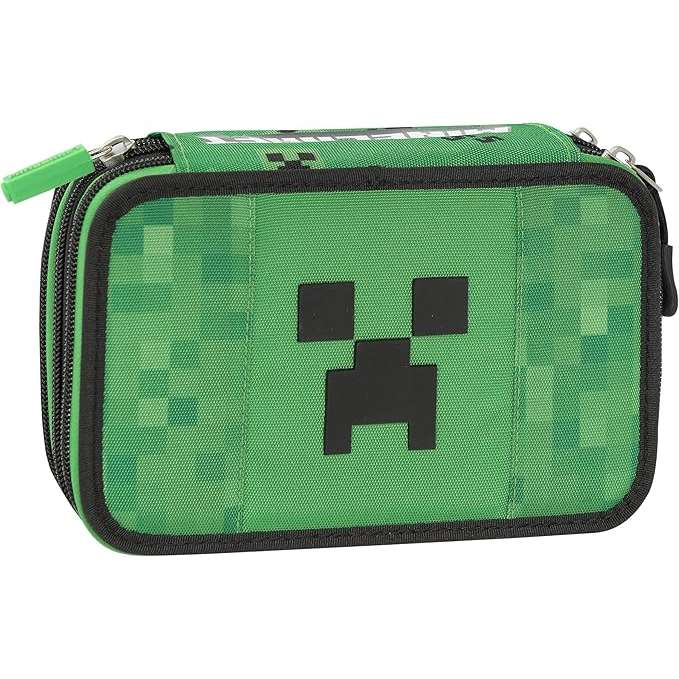 PANINI Minecraft Astuccio 3 Zip - 72514