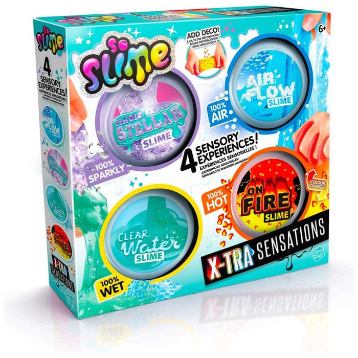 ROCCO GIOCATTOLI So Slime X-Tra Sensations 4 Pack - 21739562