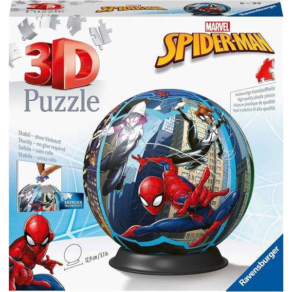 RAVENSBURGER 3D Puzzle Ball Spiderman - 11563