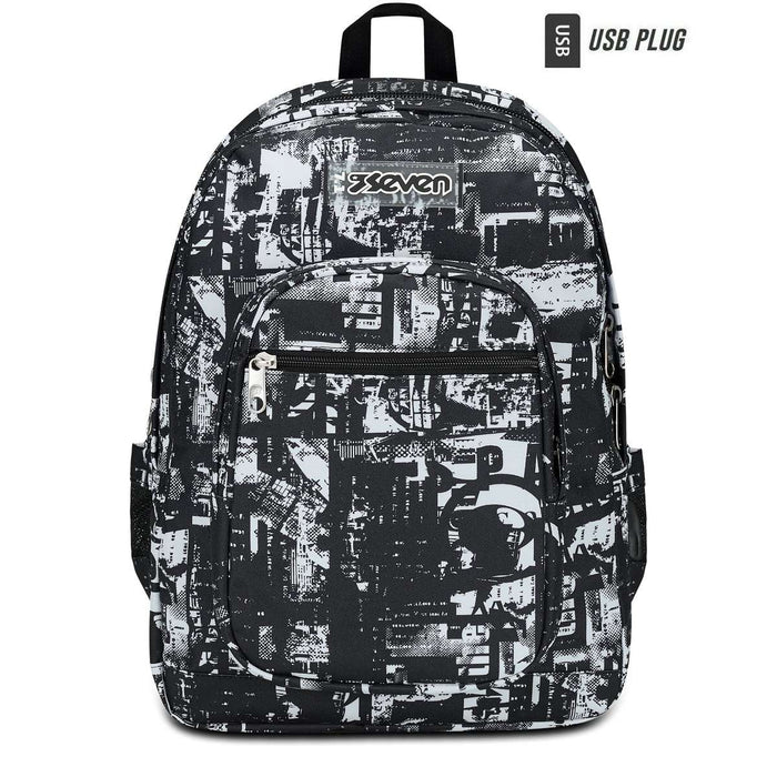 SEVEN Zaino Freethink Jet Black Boy - 200102450-899