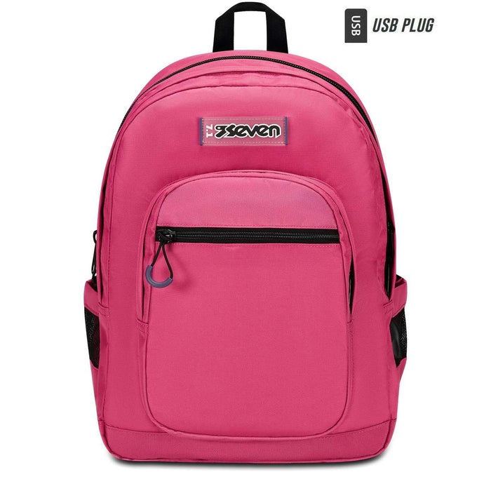 SEVEN Zaino Freethink Raspberry Rose Unisex - 200102452-3C9