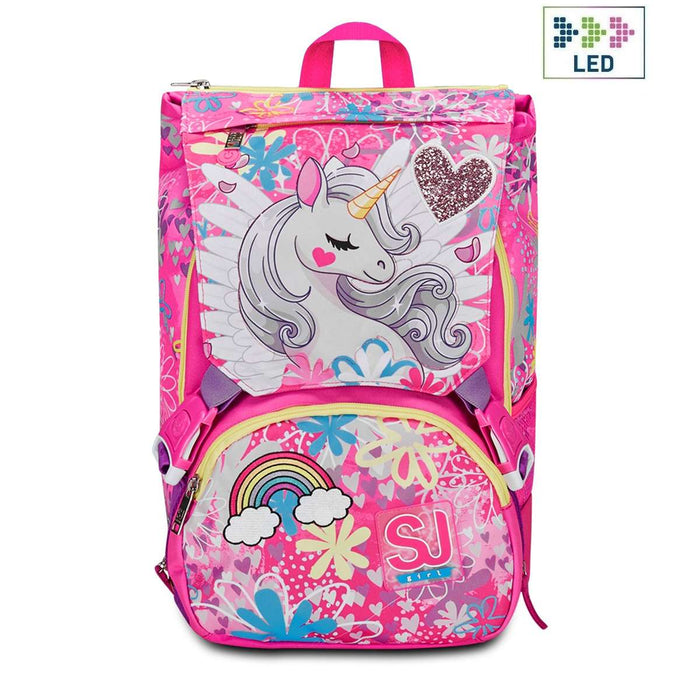 SEVEN Zaino Unicorn Led Girl Sj Gang - 20C202411-379