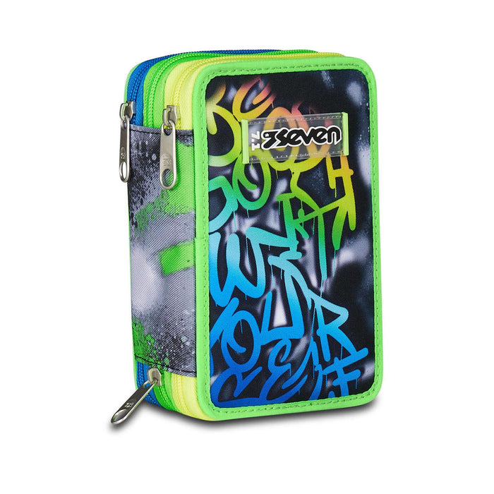 SEVEN Astuccio 3 Zip Sprint Paint Boy - 300102517-899
