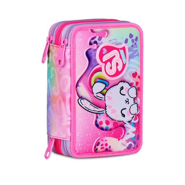 SEVEN Astuccio 3 Zip Sj Gang Fantasys Girl - 30C202517-3E2
