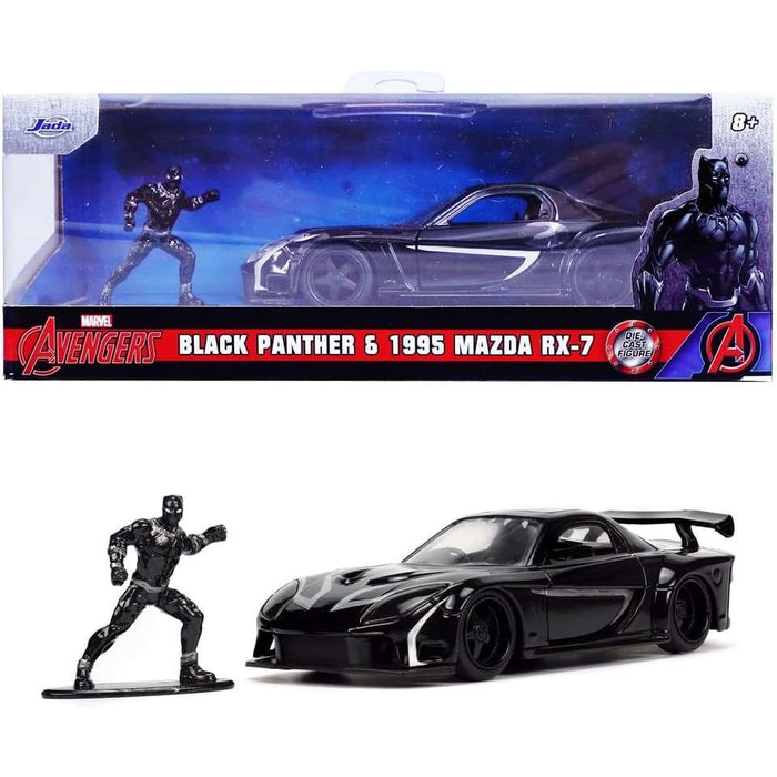 JADA Black Panther Mazda Rx 7 Scala 1:32 - 253223023