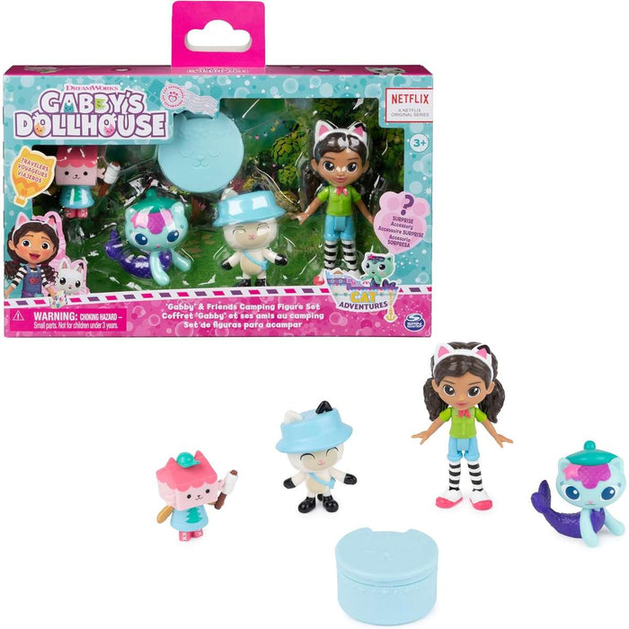 SPIN MASTER Gabby Pack Da 4 Personaggi In Versione Campeggio - 6067225