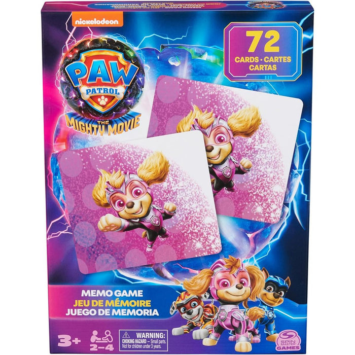 SPIN MASTER Paw Patrol Mighty Movie Memory - 6067937