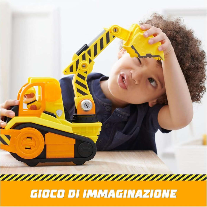 SPIN MASTER Rubble & Crew Veicolo Deluxe Di Rubble - 6068074