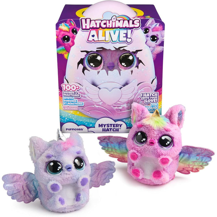 SPIN MASTER Hatchimals Alive Magico Uovo Pufficorn - 6069132