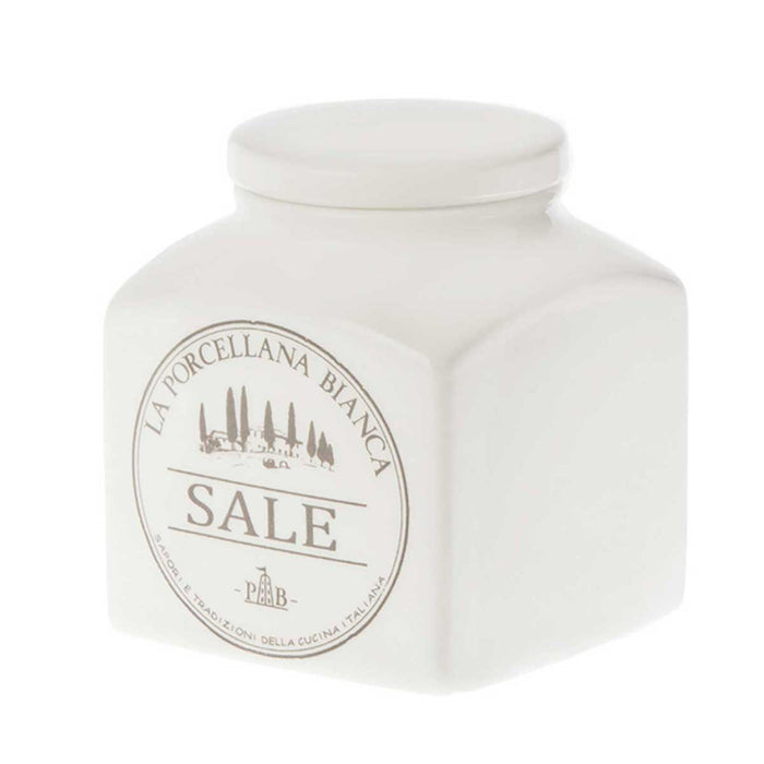 UNITABLE La Porcellana Bianca - Conserva Barattolo Porcellana 1,1 L Sale In Gift Box - P01261100S