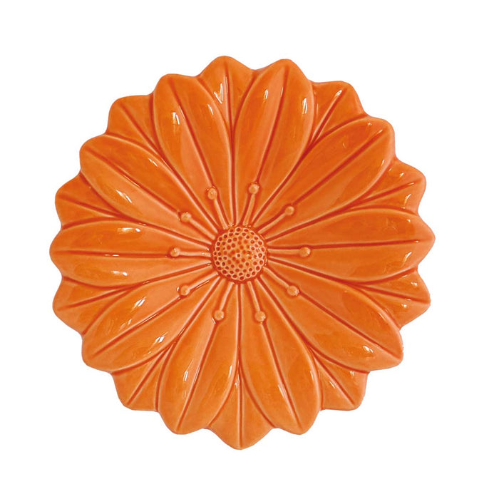 UNITABLE Rose & Tulipani - Evaporiamo Fiore Arancio In Porcellana Cm 17,5X17,5 In Gift Box - R19000006A