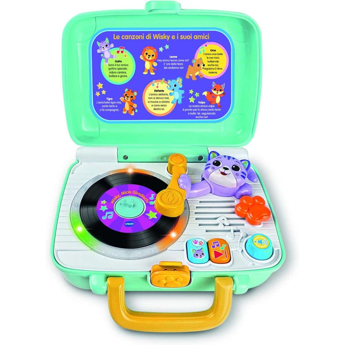 VTECH Wisky Micio Giradischi - 80-568107