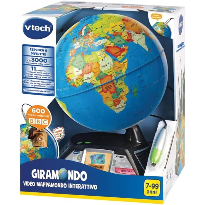 VTECH Giramondo Video Mappamondo Interattivo - 80-605407
