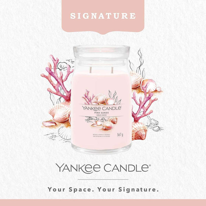 YANKEE CANDLE Giara Grande Signature Pink Sands - 1629962E