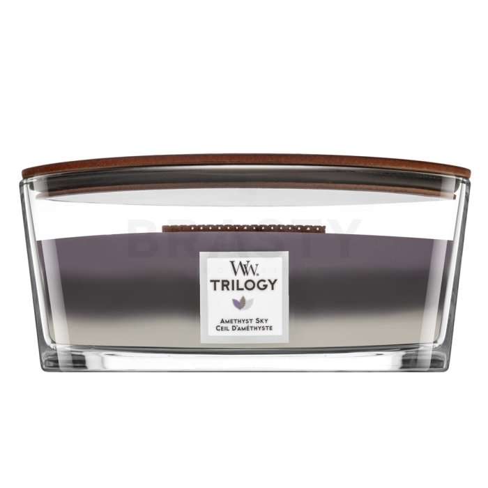 YANKEE CANDLE Woodwick Candela Trilogy Ellipse Cielo D'Ametista - 1707525E