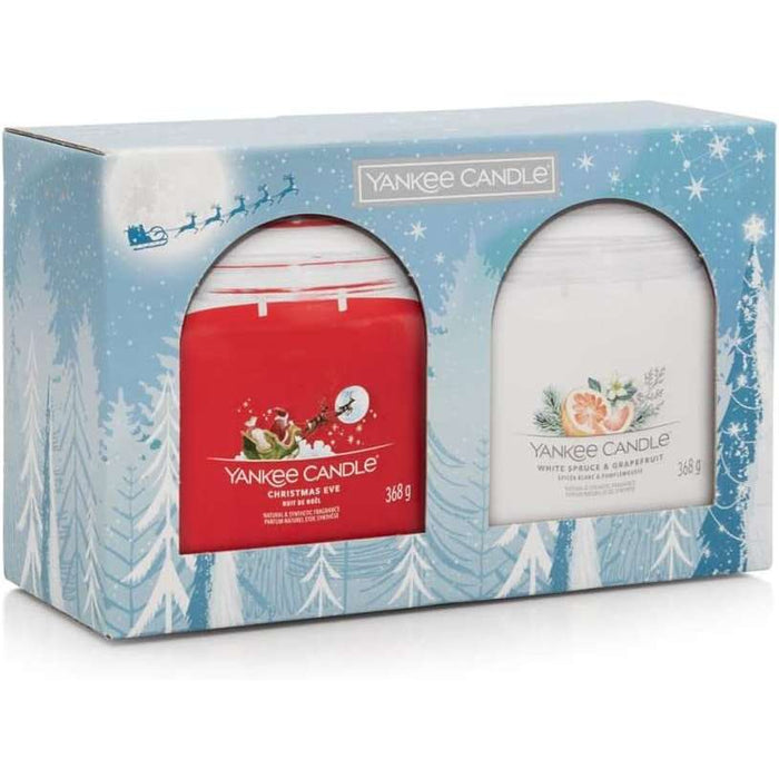 YANKEE CANDLE Confezione Regalo Natalizia Con 2 Giare Medie - 1738656E