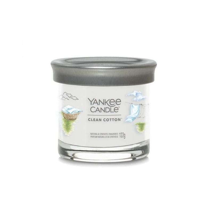 YANKEE CANDLE Tumbler Piccolo Signature Clean Cotton - 1744735E