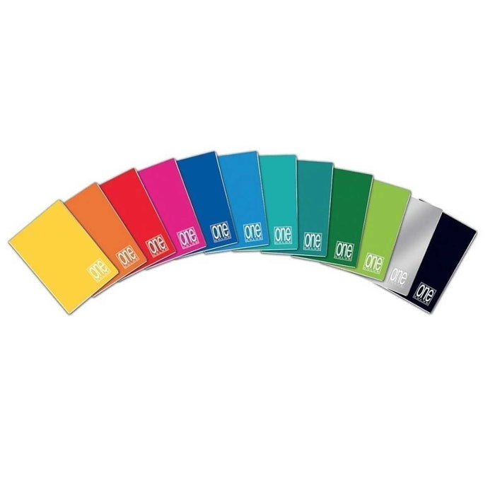 BLASETTI Quaderno A5 One Color 80 Gr Quadretti 5 Millimetri Con Margine - 1406