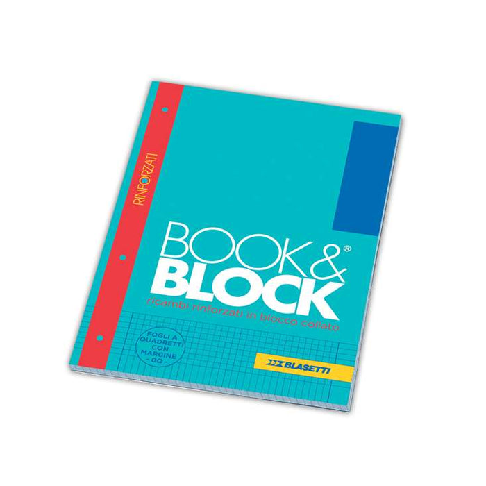 BLASETTI Book Block A4 - Fogli Rinforzati 0Q - 7741