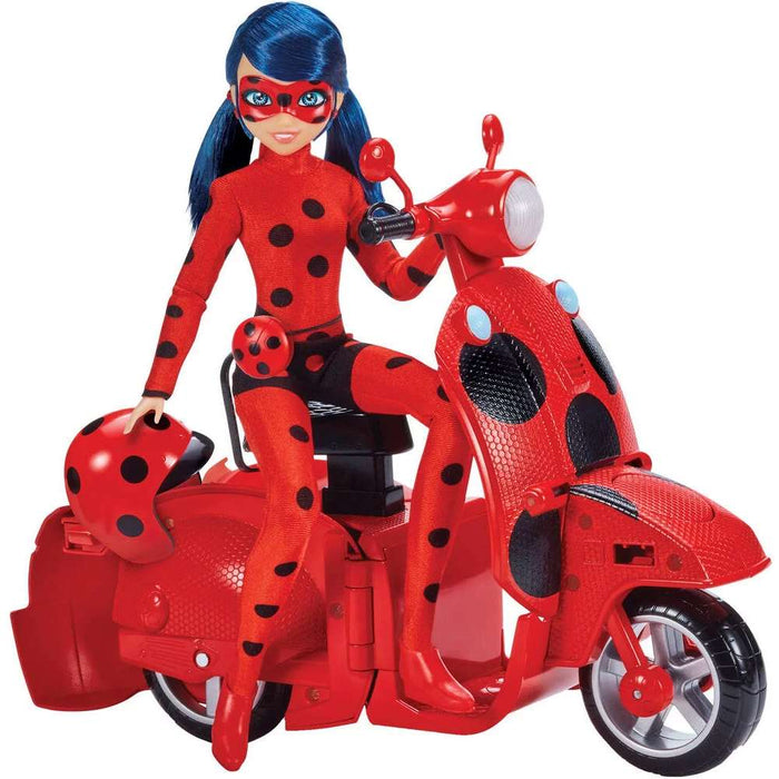 BANDAI Miraculous Scooter Trasformabile Con Bambola - T07637