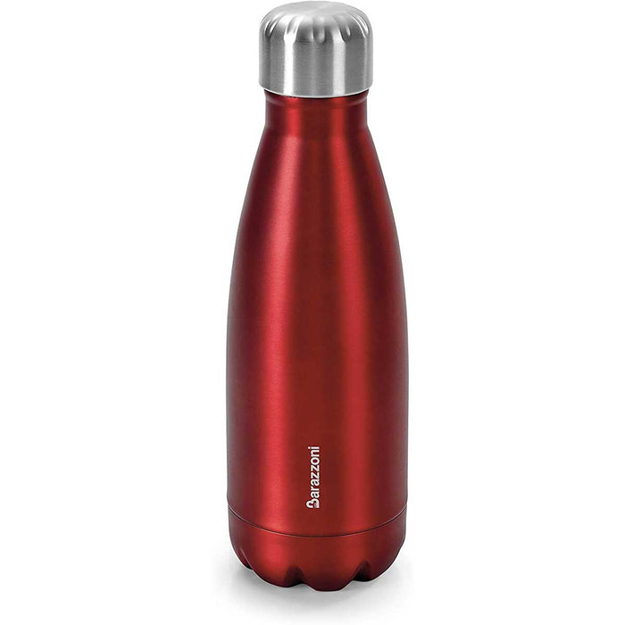 BARAZZONI Bottiglia Termica Acciaio Rosso Metallizzato 350 Ml - 802083001