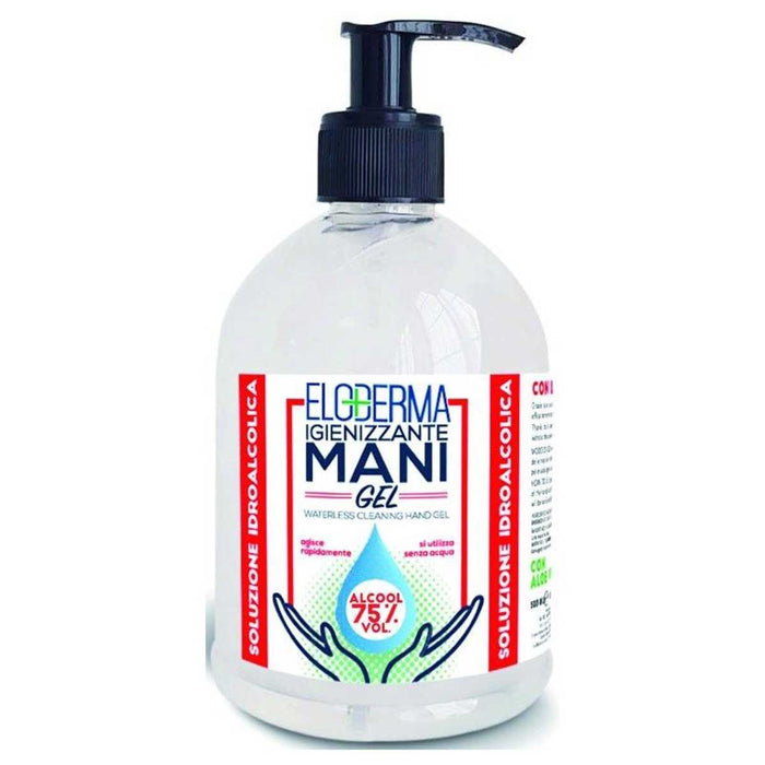 ELODERMA Gel Igienizzante Mani 500ml con Aloa Vera - 101891