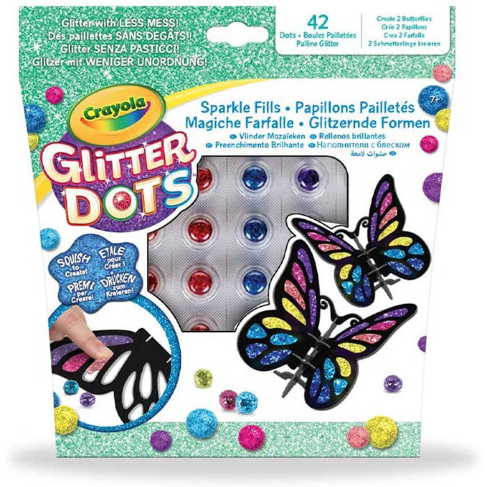 CRAYOLA - Glitter Dots Magiche Farfalle - 04-1083