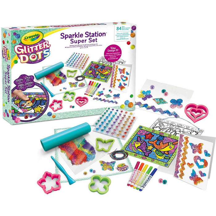 CRAYOLA Glitter Dots Sparkle Station Super Set - 25-1085