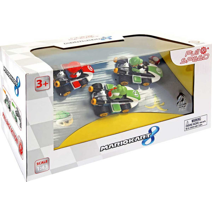 CARRERA Pull & Speed Mario Kart Box 3 Veicoli - 15813010