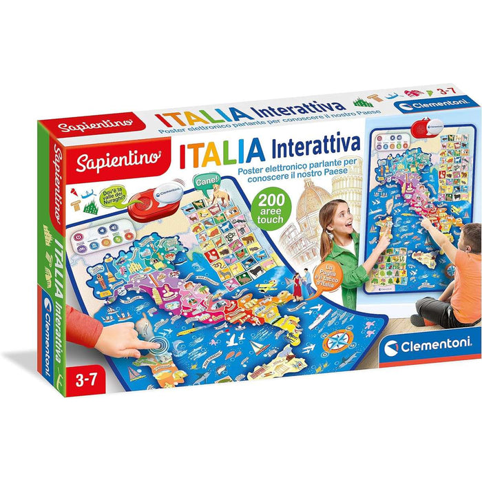 CLEMENTONI Mappa Italia Interattiva - 16445