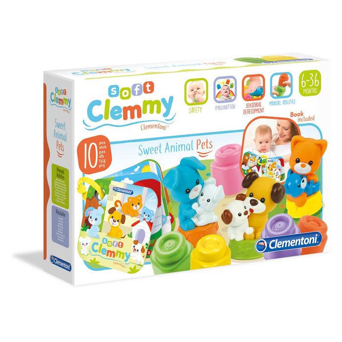 CLEMENTONI Soft Clemmy - Mamma E Cuccioli Di Casa - 17175