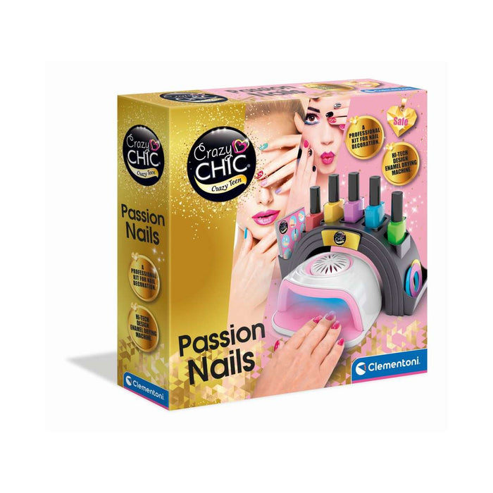 CLEMENTONI Crazy Chic Teen Nail Passion Set - 18784