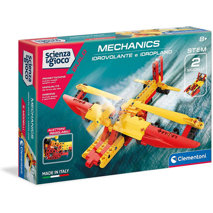 CLEMENTONI Mechanics Idrovolante E Idroplano - 19238