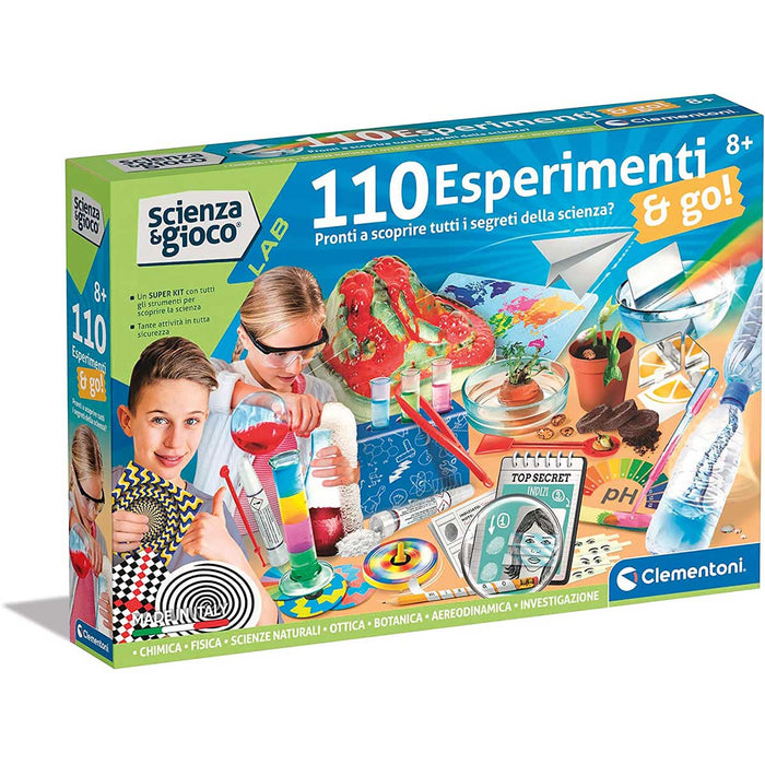 CLEMENTONI 110 Esperimenti & Go - 19255