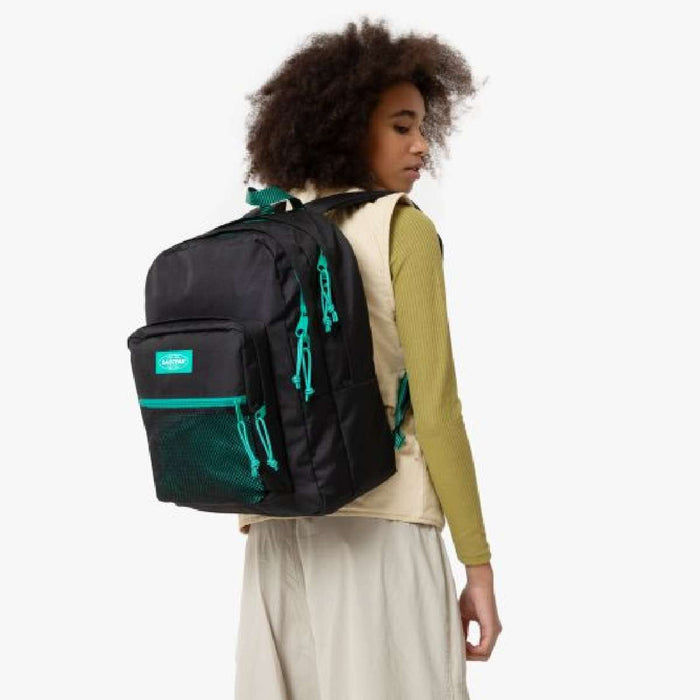 EASTPAK Zaino Eastpak Pinnacle Kontrast Black Green - EK0000609J4