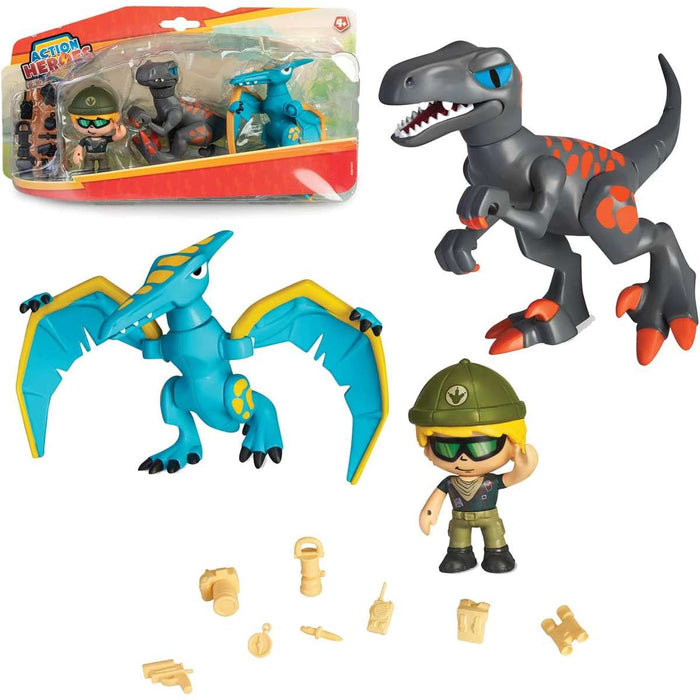FAMOSA Action Hereos Dino Pack - ACN0010