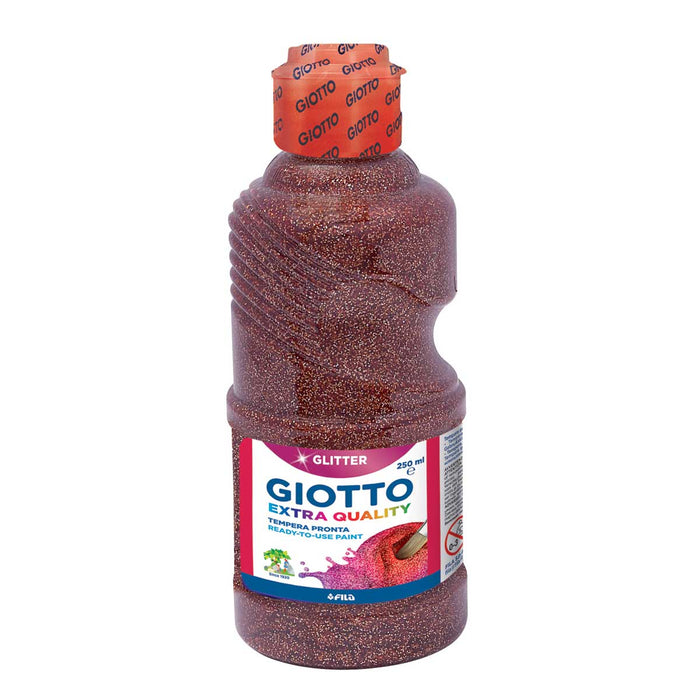 FILA Giotto Tempera Pronta Qualità Extra Glitter Bronzo Flacone 250Ml - 531207