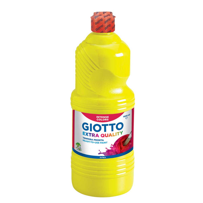 FILA Giotto Tempera Pronta Qualità Extra Giallo Primario Flacone 1000 Ml - 533402