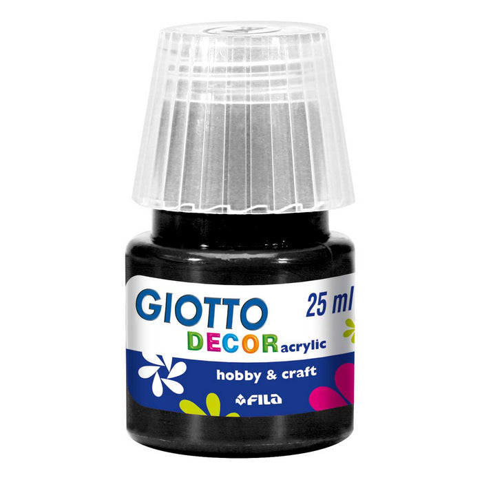 FILA Giotto Decor Acrylic 25 Ml Nero - 538124