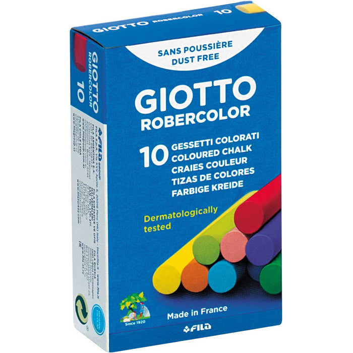 FILA Giotto Robercolor Colori Assortiti Astuccio 10 Pezzi - 538900