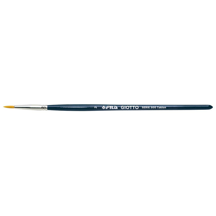 FILA Giotto Pennelli Punta Tonda Serie 500 Taklon Misura N° 2 - 560200