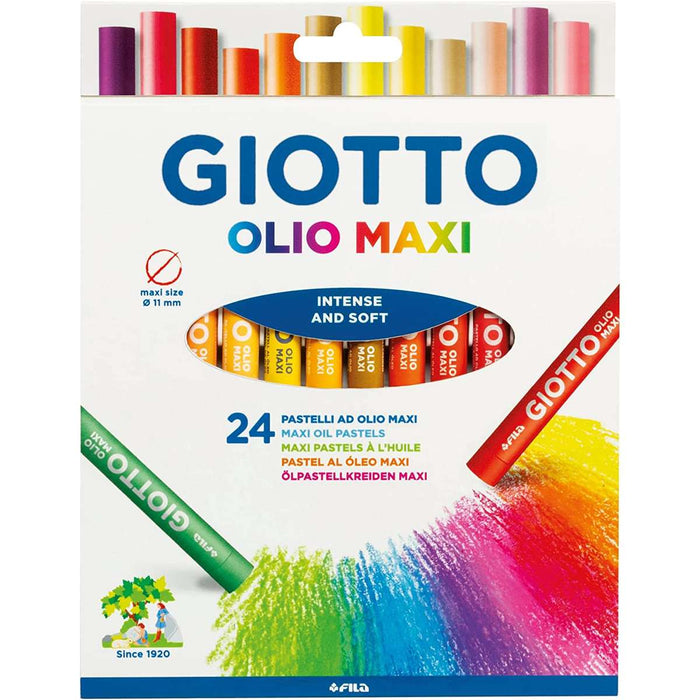 FILA Giotto Pastelli A Olio Maxi 24 Colori - F293800