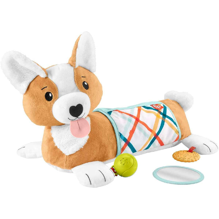 FISHER PRICE Cuscino Corgi Tummy Time 3 In 1 - HJW10