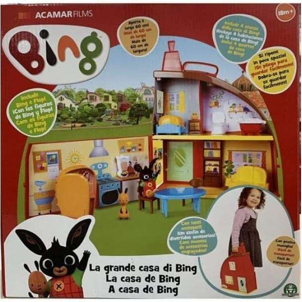 GIOCHI PREZIOSI Bing Playset Casa Con 2 Personaggi - BNG36100