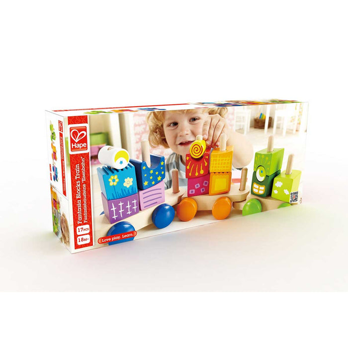HAPE Treno A Blocchetti Fantasia - E0417A