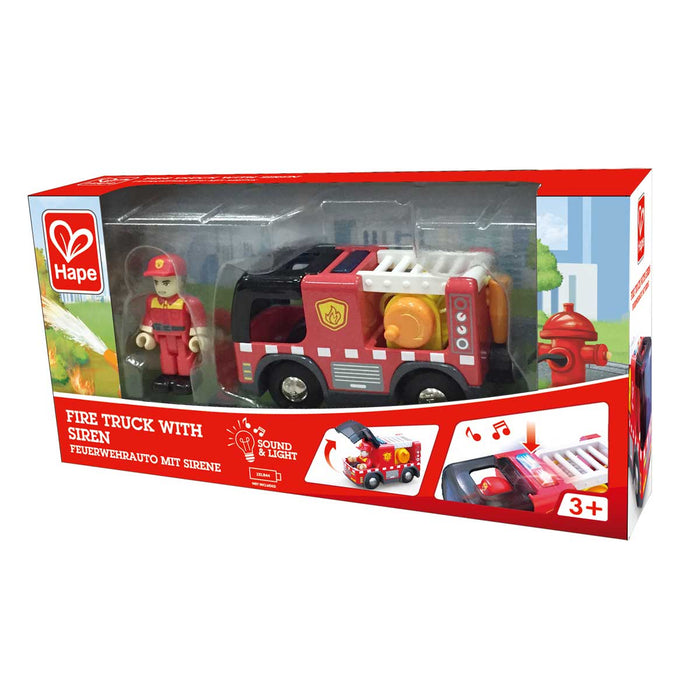 HAPE Camion Dei Pompieri Con Sirena - E3737