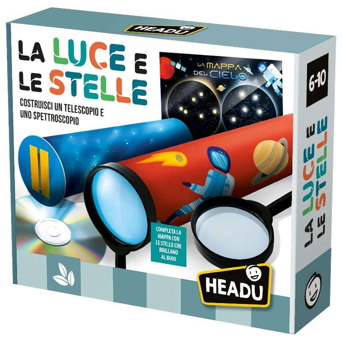 HEADU La Luce E Le Stelle. Costruisci Un Telescopio E Uno Spettroscopio - IT53825