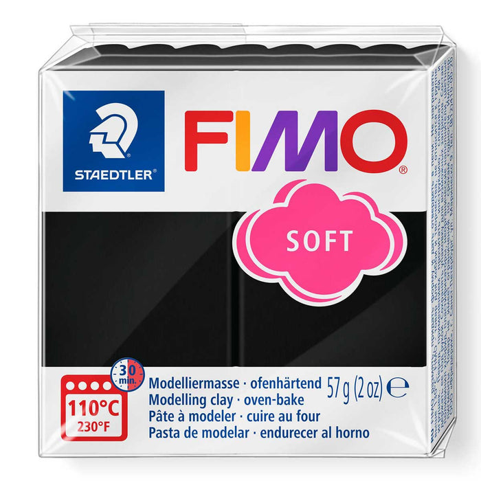 STAEDTLER Pasta Fimo Colore Nero - STR7563